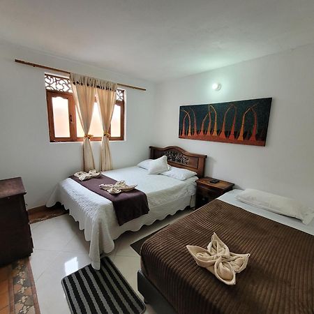 Casa Cantabria Hotel Villa de Leyva Bagian luar foto