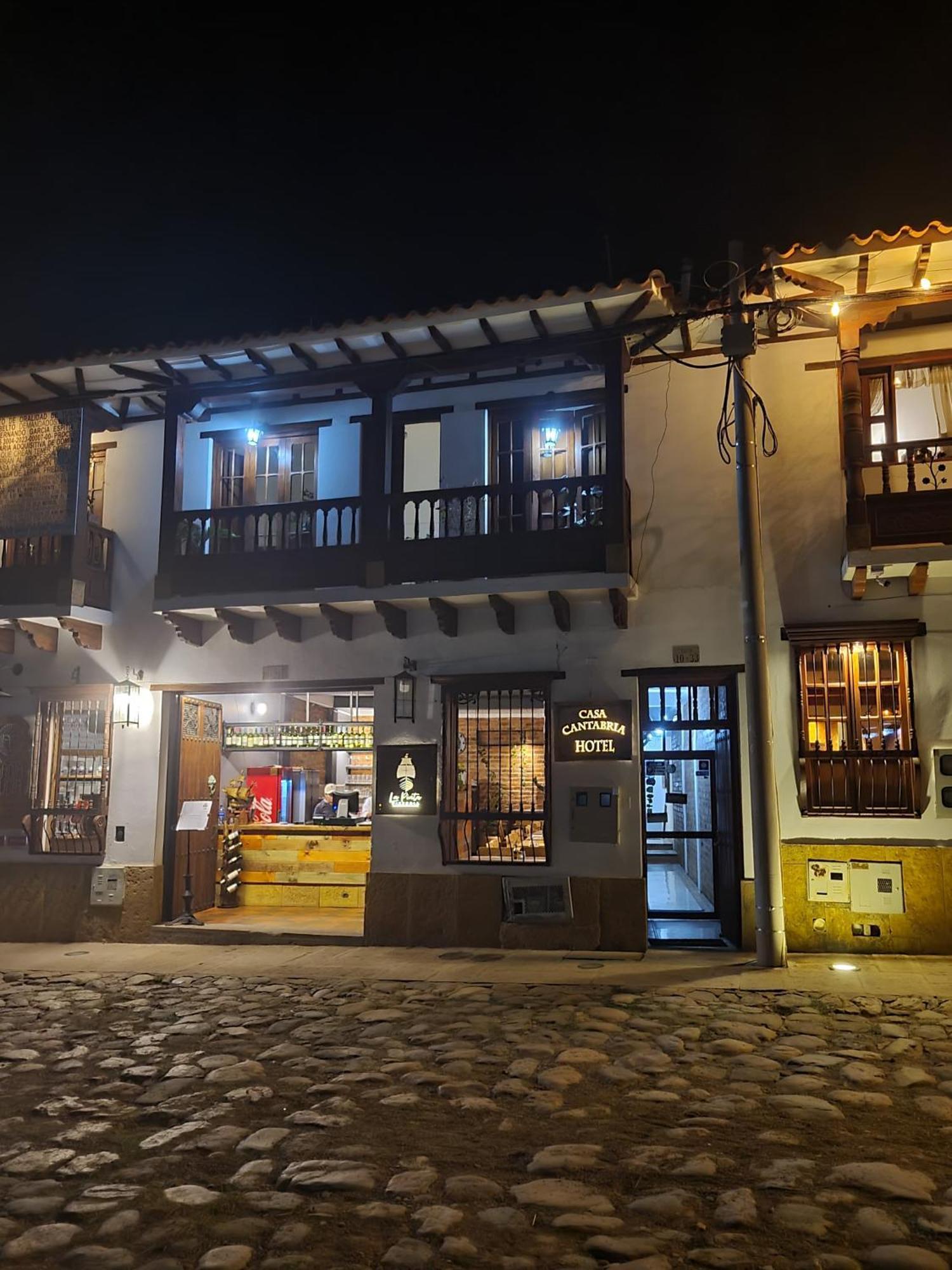 Casa Cantabria Hotel Villa de Leyva Bagian luar foto