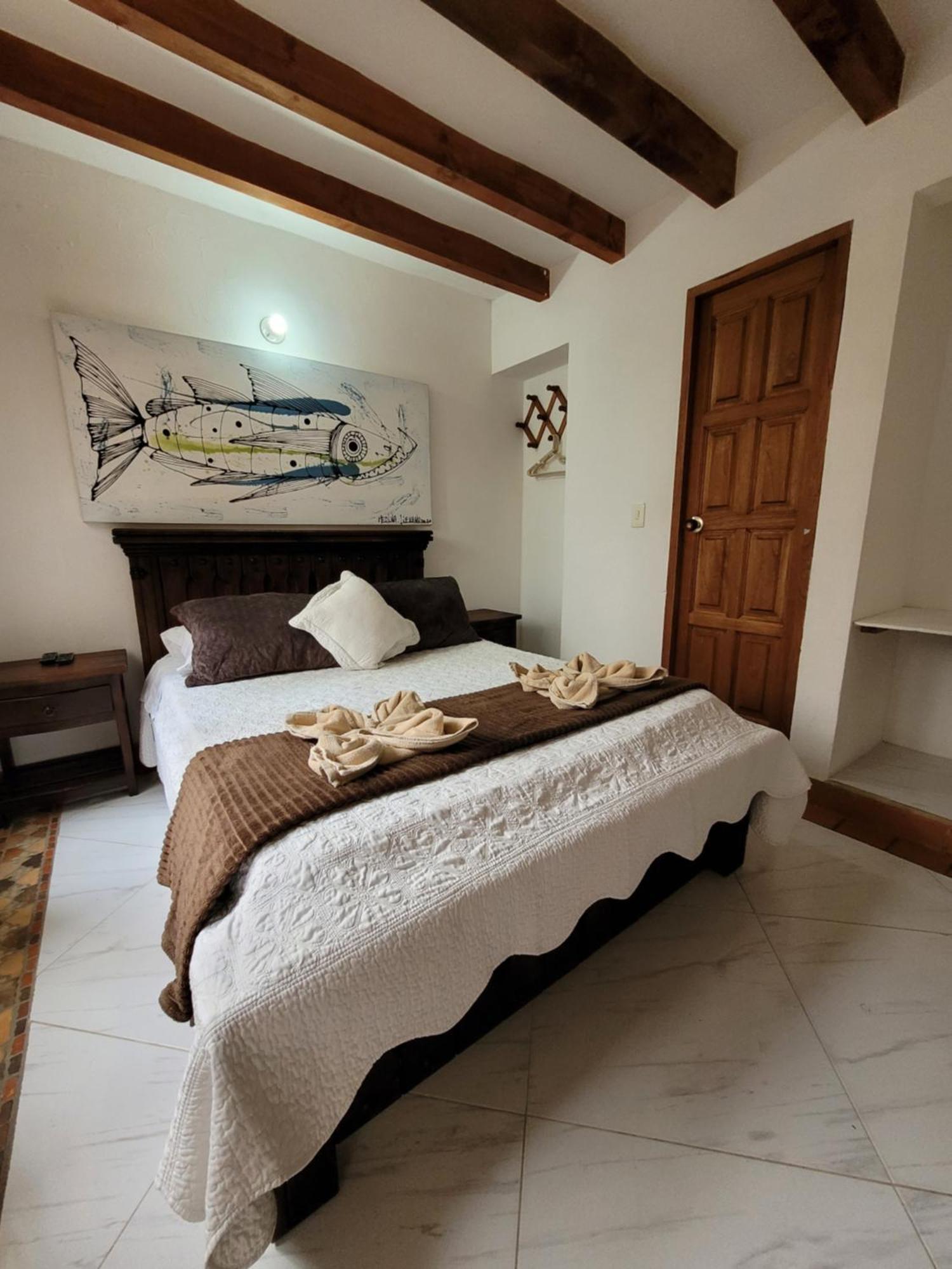 Casa Cantabria Hotel Villa de Leyva Bagian luar foto
