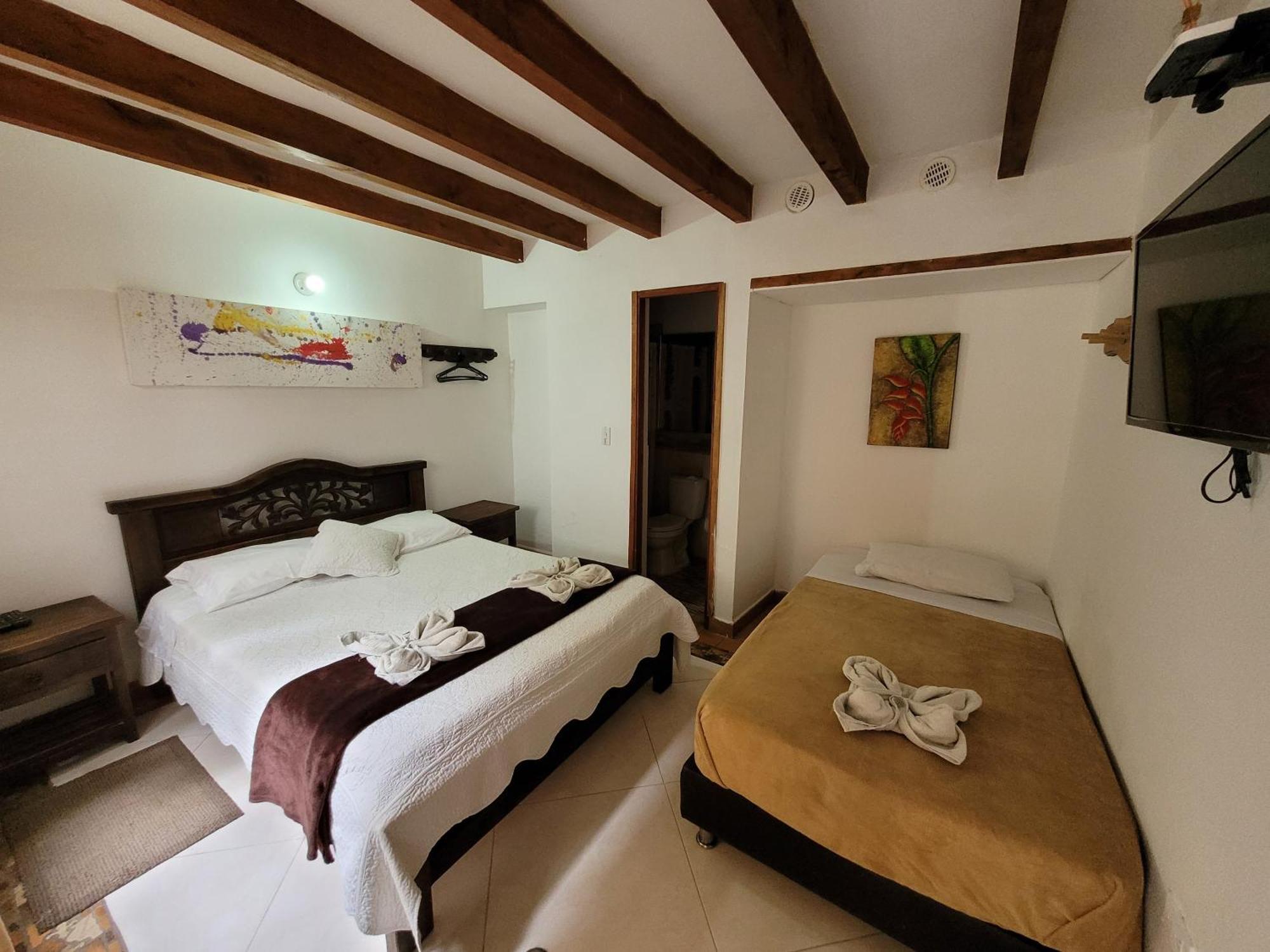 Casa Cantabria Hotel Villa de Leyva Bagian luar foto