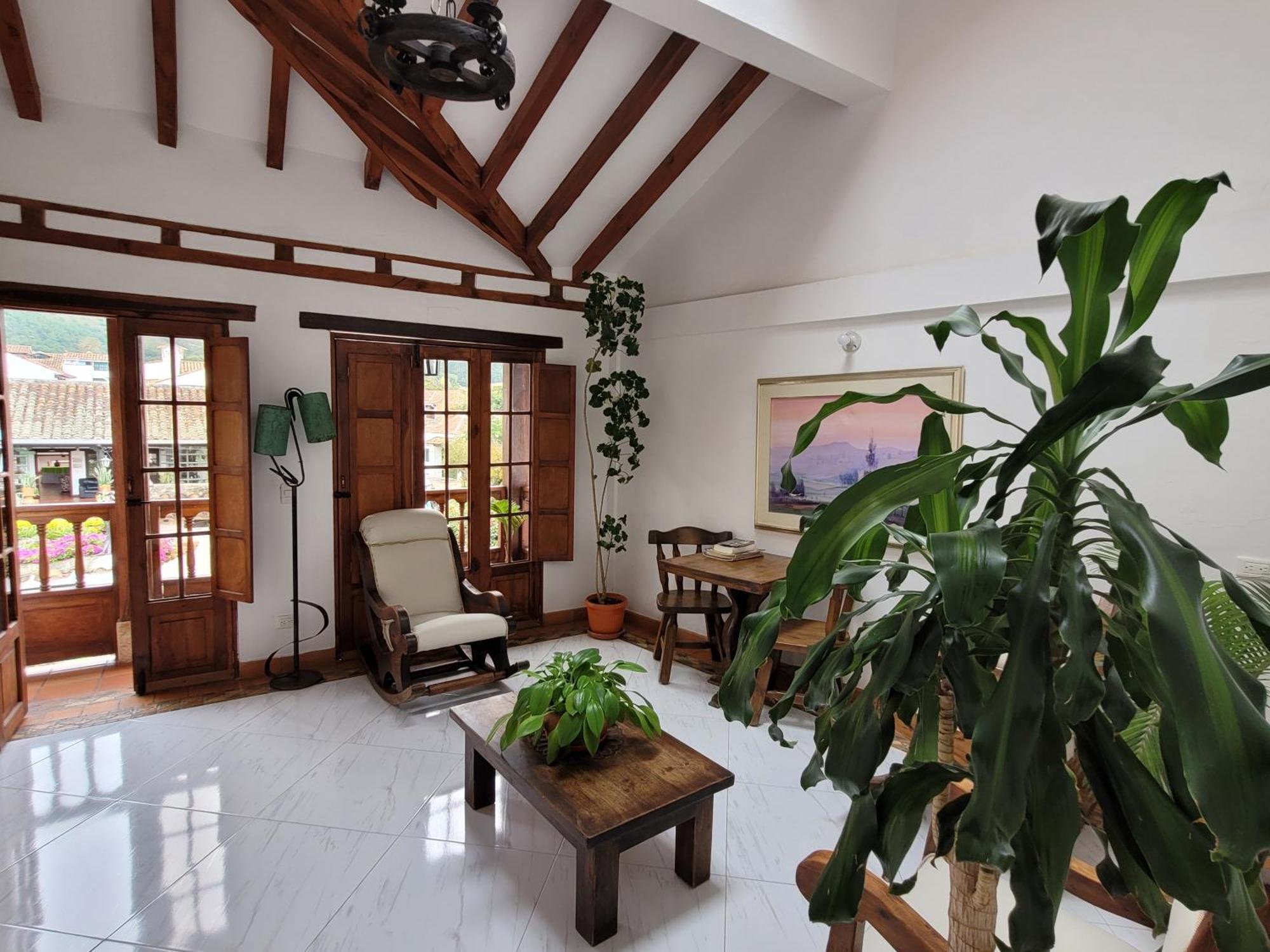 Casa Cantabria Hotel Villa de Leyva Bagian luar foto