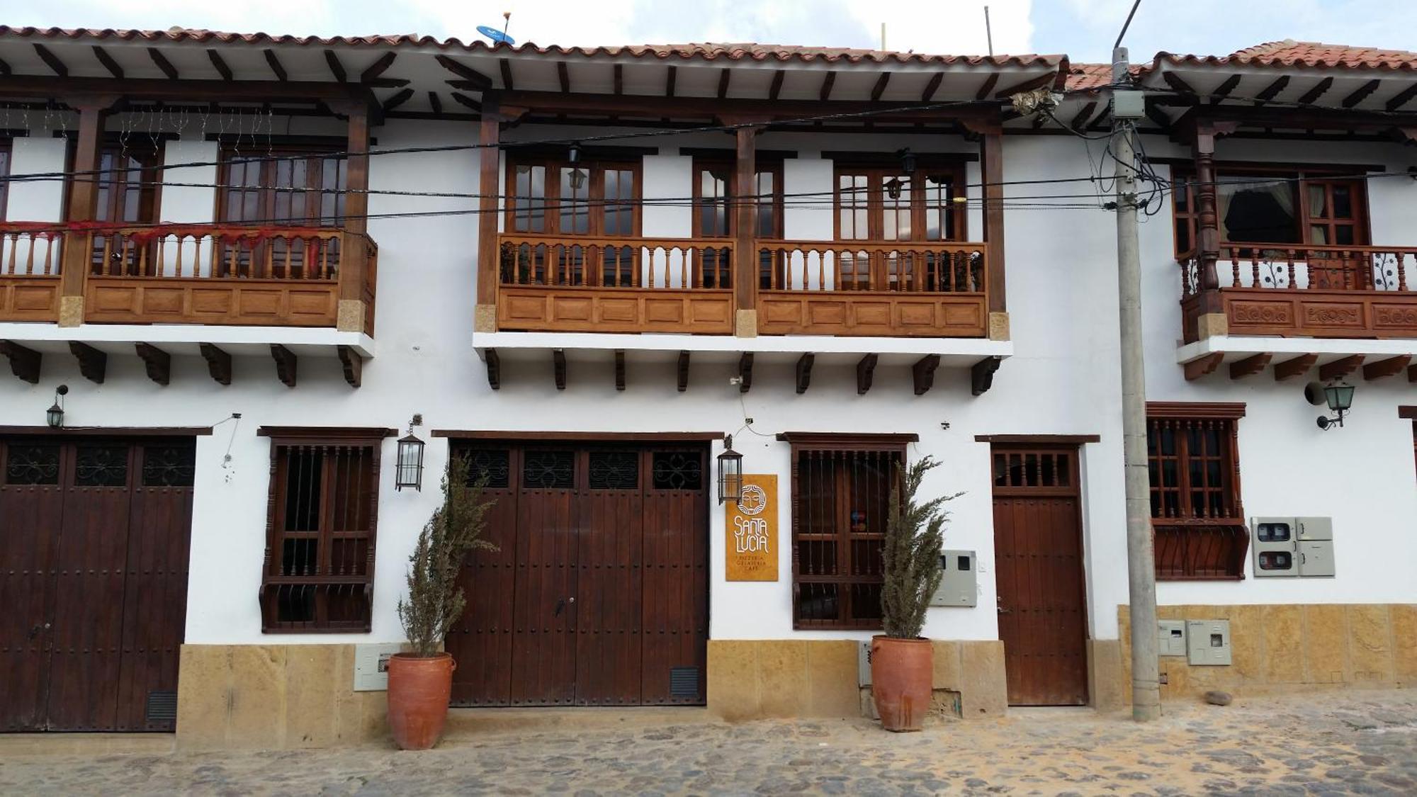 Casa Cantabria Hotel Villa de Leyva Bagian luar foto