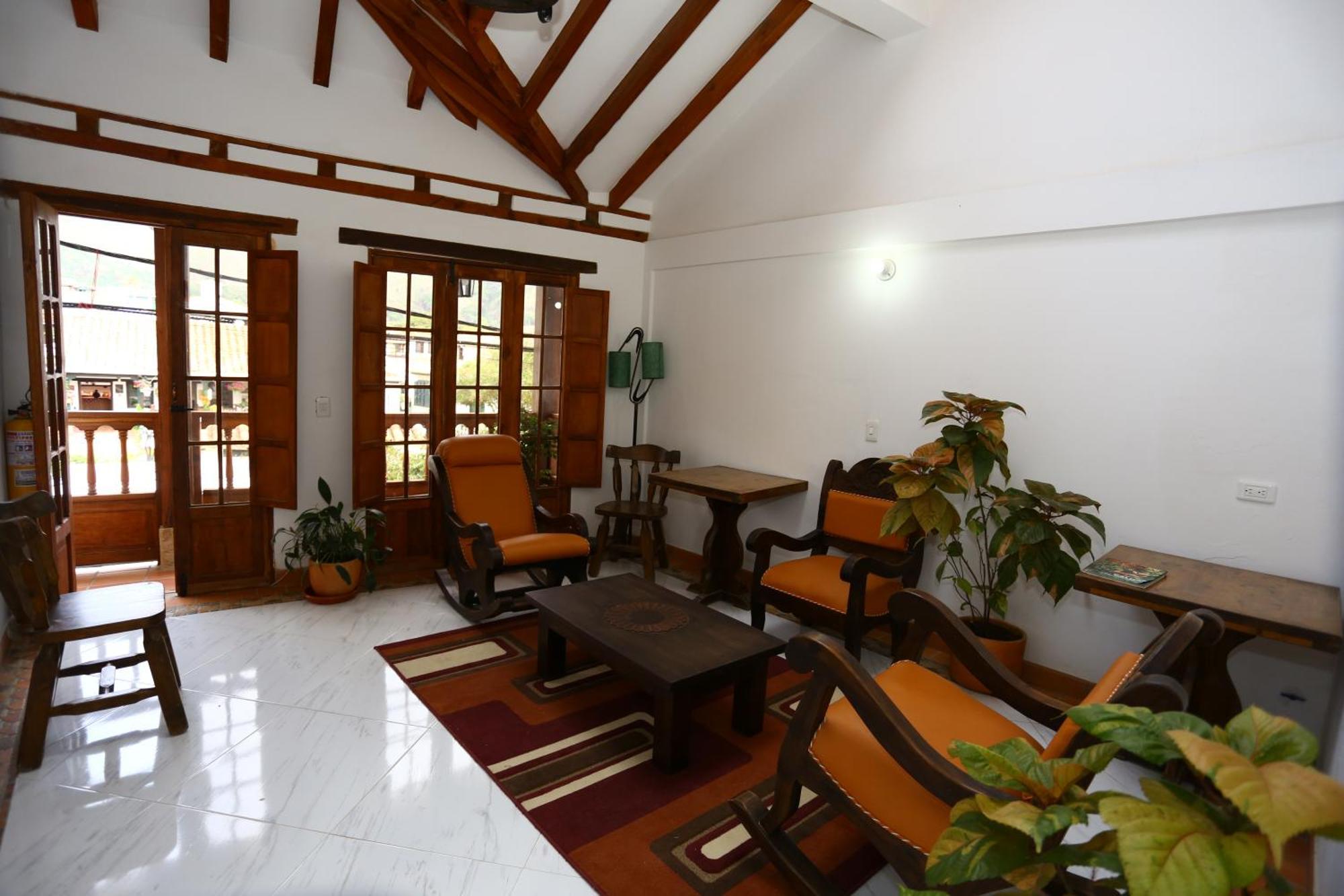 Casa Cantabria Hotel Villa de Leyva Bagian luar foto