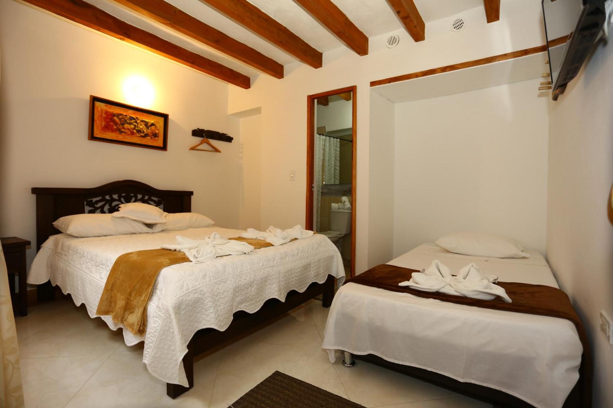 Casa Cantabria Hotel Villa de Leyva Bagian luar foto